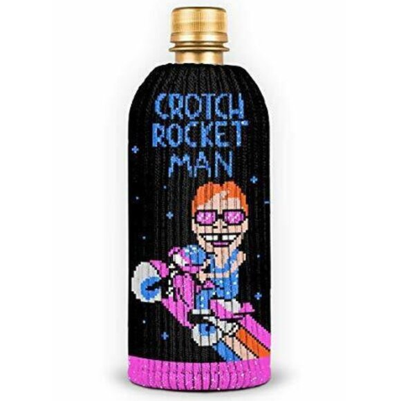 FREAKER Crotch Rocket Man Elton John Bottle / Can Koozie Sweater Insulator NWT - Picture 1 of 5